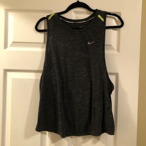Nike running crop top